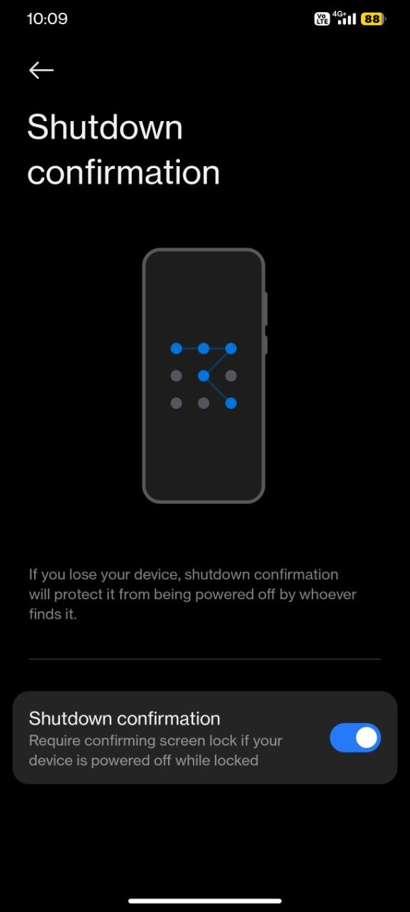 Xiaomi HyperOS 3.1 Security app update adds shutdown confirmation feature 2 Shutdown confirmation 1