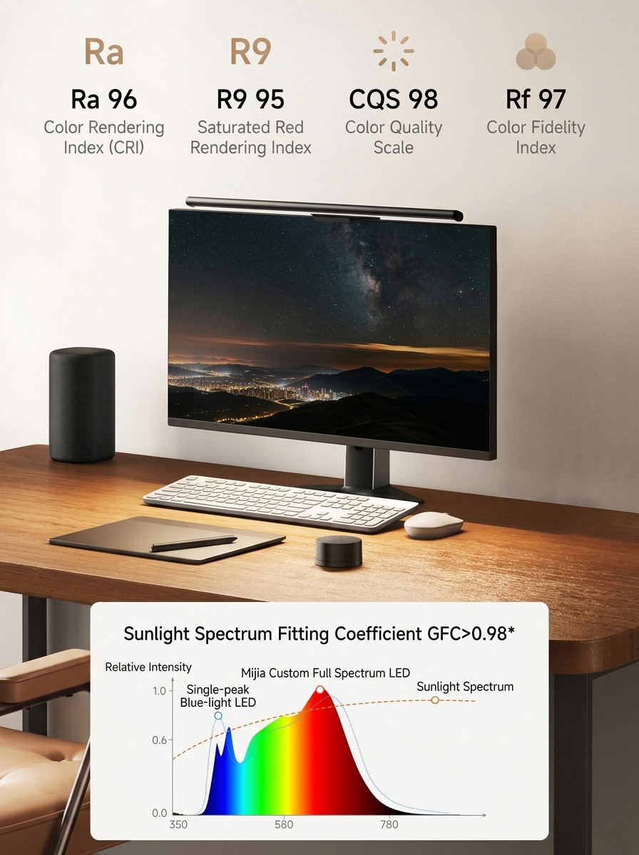 Xiaomi launches Mijia Monitor Hanging Lamp 2 with advanced non-symmetric lighting 4 Xiaomi launches Mijia Monitor Hanging Lamp 2 3