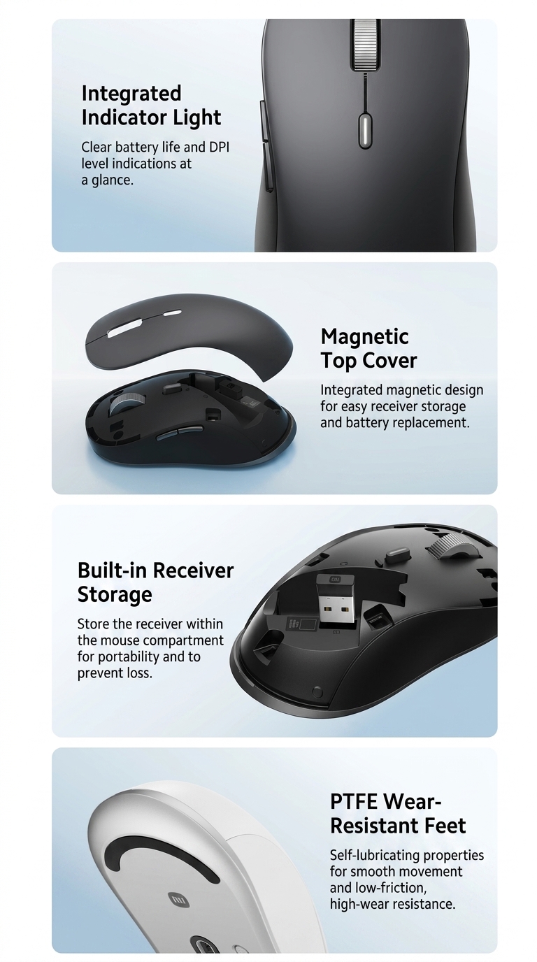 Xiaomi Wireless Mouse 4 Pro Goes on Sale with Glass Tracking and Magnetic Scroll Wheel 4 translate image into english 202607071141 1