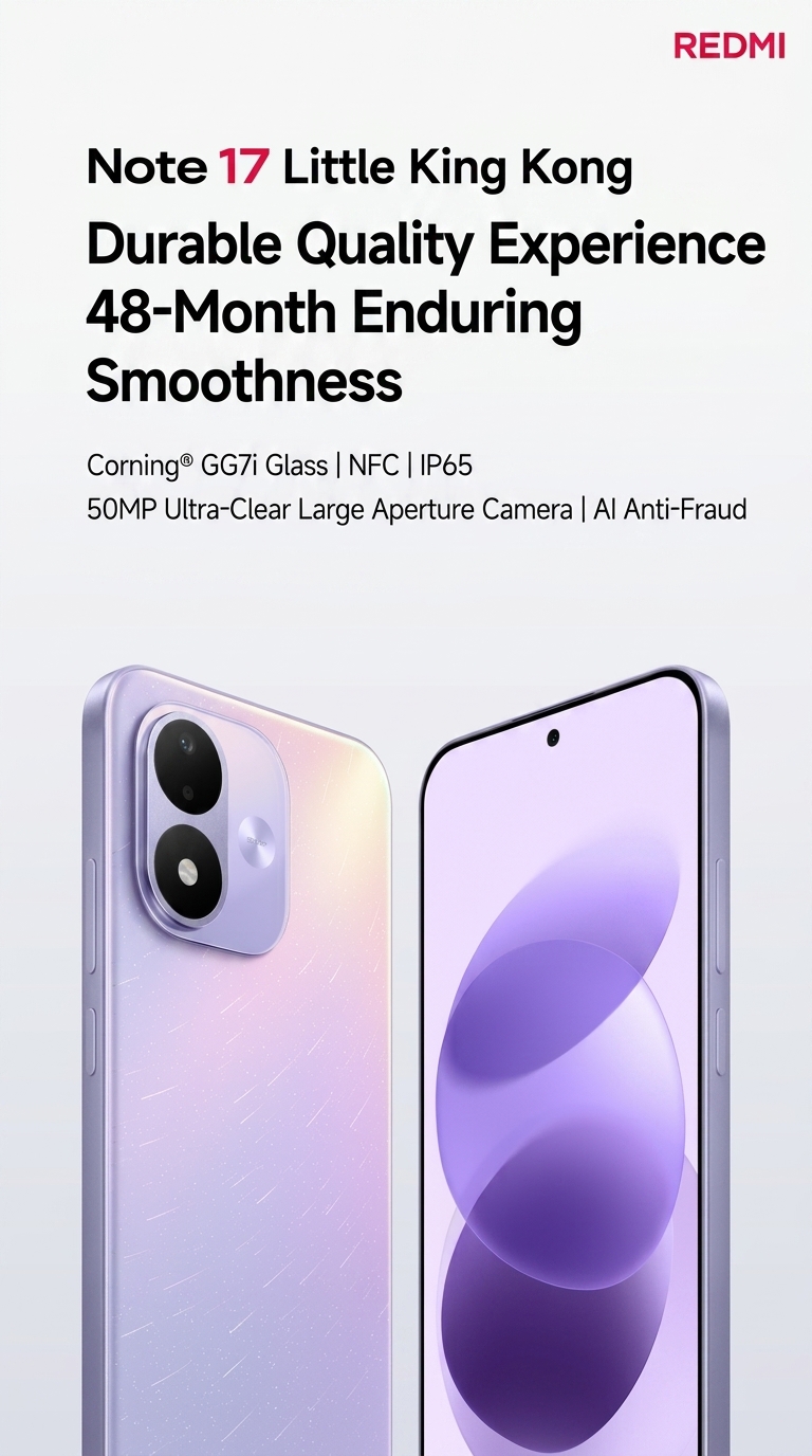 REDMI Note 17 Officially Launches in China With 7-inch OLED Display and 8,000mAh Battery 3 transtlate image into english 202607141525