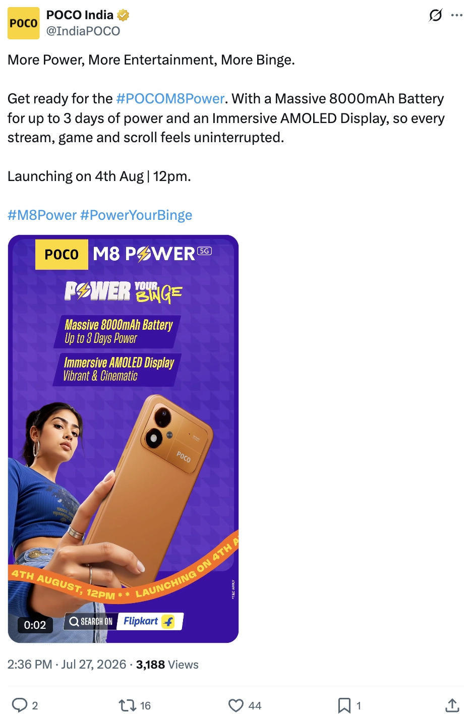 Xiaomi’s POCO M8 Power Is a Rebadged REDMI Note 17 Standard Edition