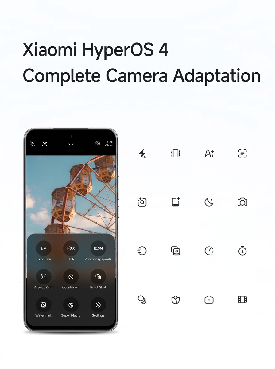 Xiaomi updates HyperOS 4 camera app design 2 HyperOS 4 Camera App