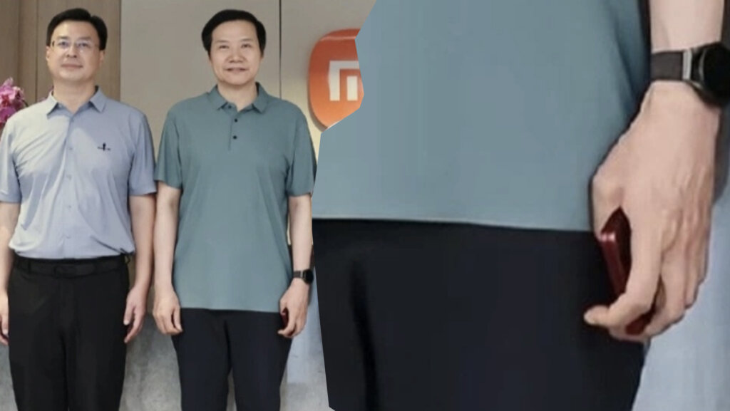 Xiaomi CEO Lei Jun seen holding unreleased red foldable phone 1 MIX Fold 5