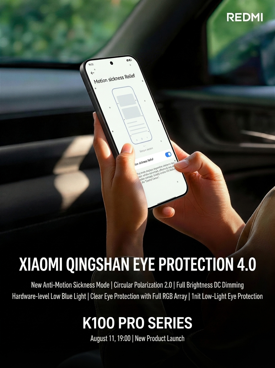 REDMI K100 Pro series Use M11 OLED for Clearer, Brighter, and Power-Saving Screens 2 REDMI K100 Pro 1