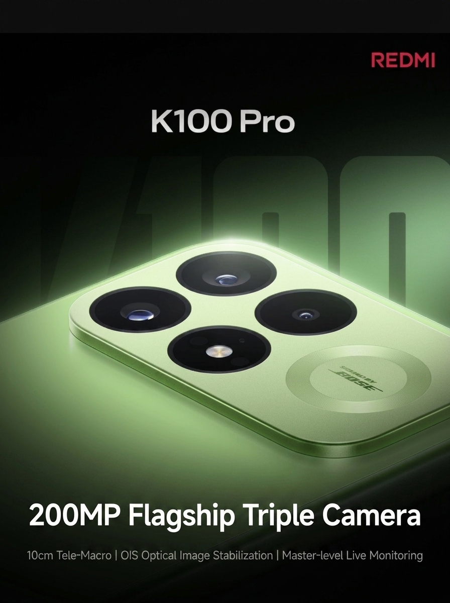 REDMI K100 Pro Features Massive 8580mAh Battery and 200MP Triple Camera 4 REDMI K100 Pro 3