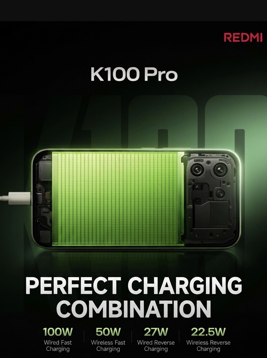 REDMI K100 Pro Features Massive 8580mAh Battery and 200MP Triple Camera 2 REDMI K100 Pro 4