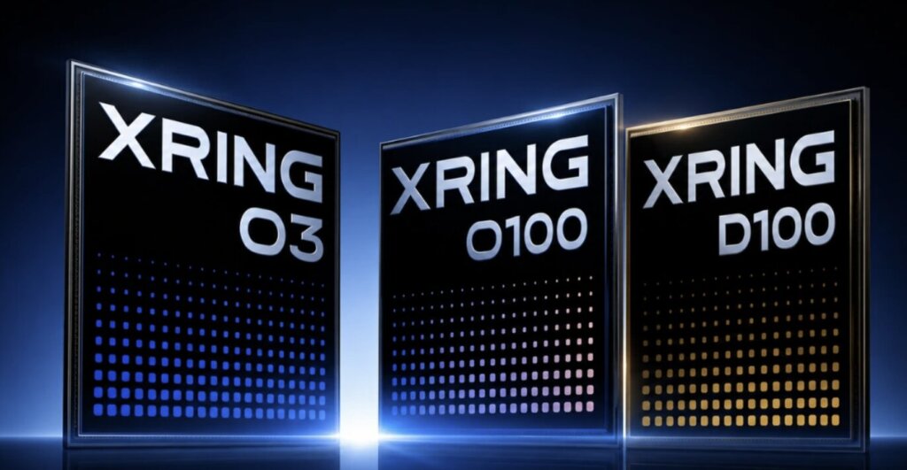 Xiaomi announces three new XRING chips 1 XRING O3 O100 D100
