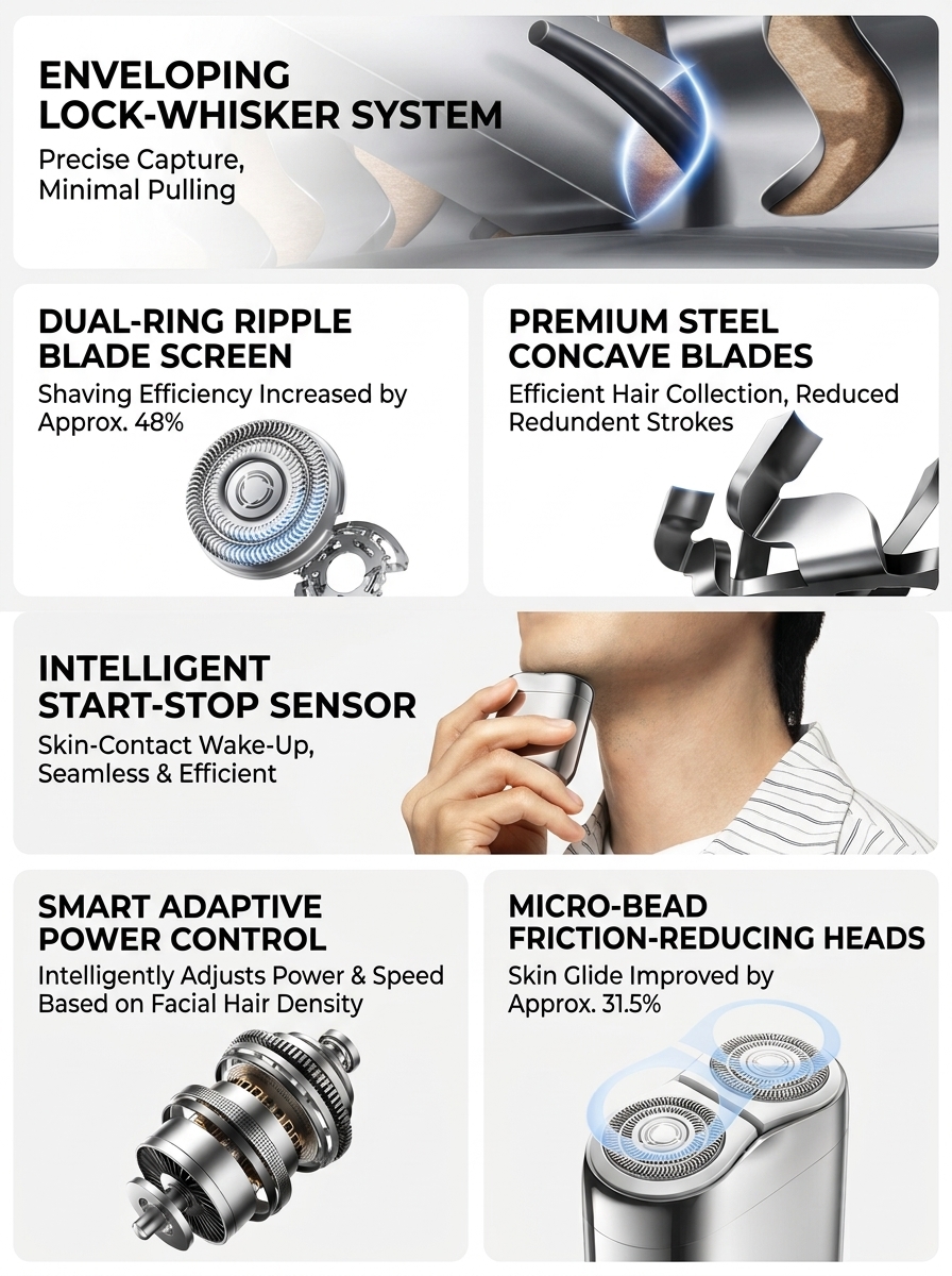 Xiaomi Launches Mi Home Portable Electric Shaver Pro with 60-Day Battery 2 electric shaver pro 2
