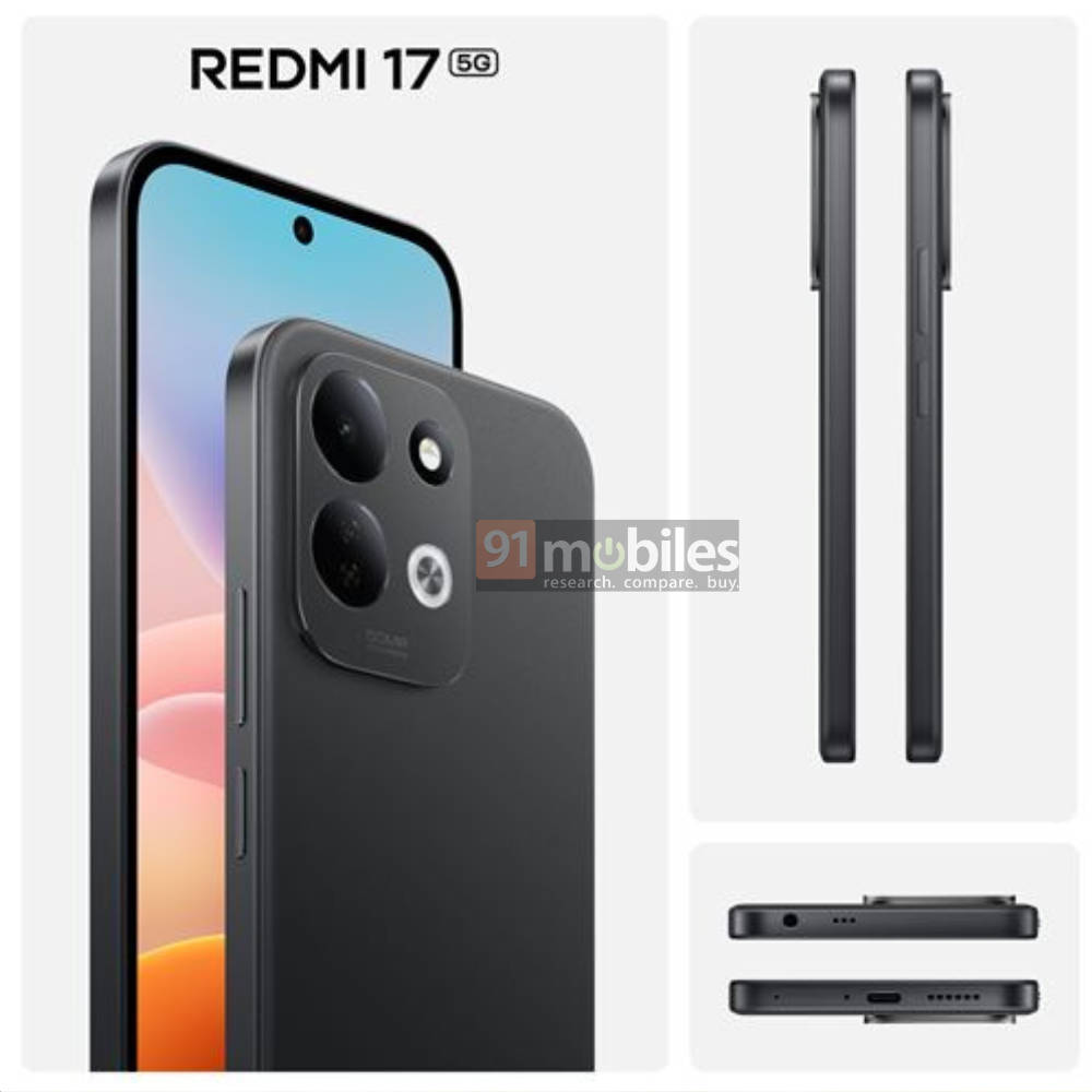 REDMI 17 5G renders reveal Snapdragon 4 Gen 5 chip and 7500mAh battery 5 REDMI 17 5G renders reveal Snapdragon 4 Gen 5 chip and massive 7500mAh battery