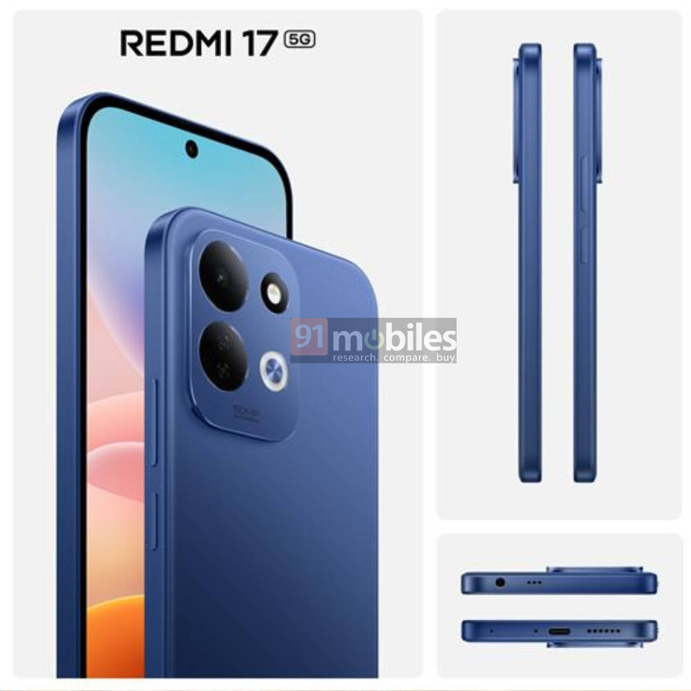 REDMI 17 5G renders reveal Snapdragon 4 Gen 5 chip and 7500mAh battery 7 REDMI 17 5G renders reveal Snapdragon 4 Gen 5 chip and massive 7500mAh battery