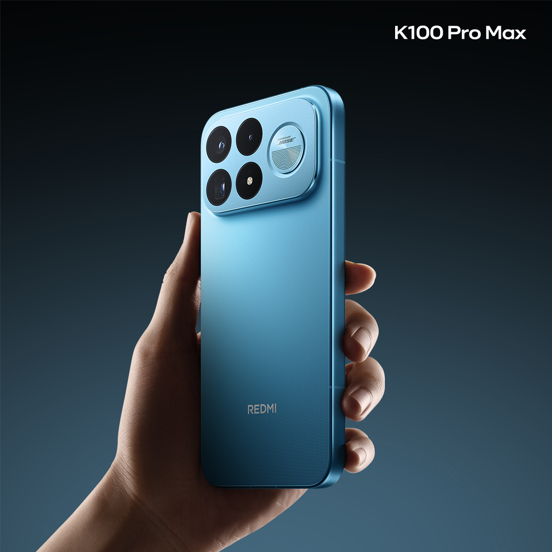 REDMI K100 Pro Max Gains New “Chasing Wind Blue” Color 4 REDMI K100 Pro Max Gains New “Chasing Wind Blue” Color Ahead of August 11 Launch