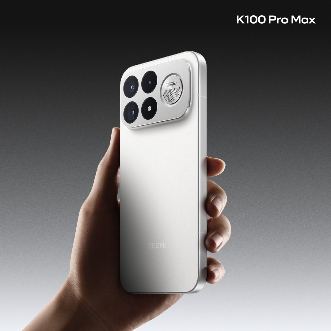 Redmi K100 Pro Max Luminous White Color Revealed Ahead of August 11 Launch