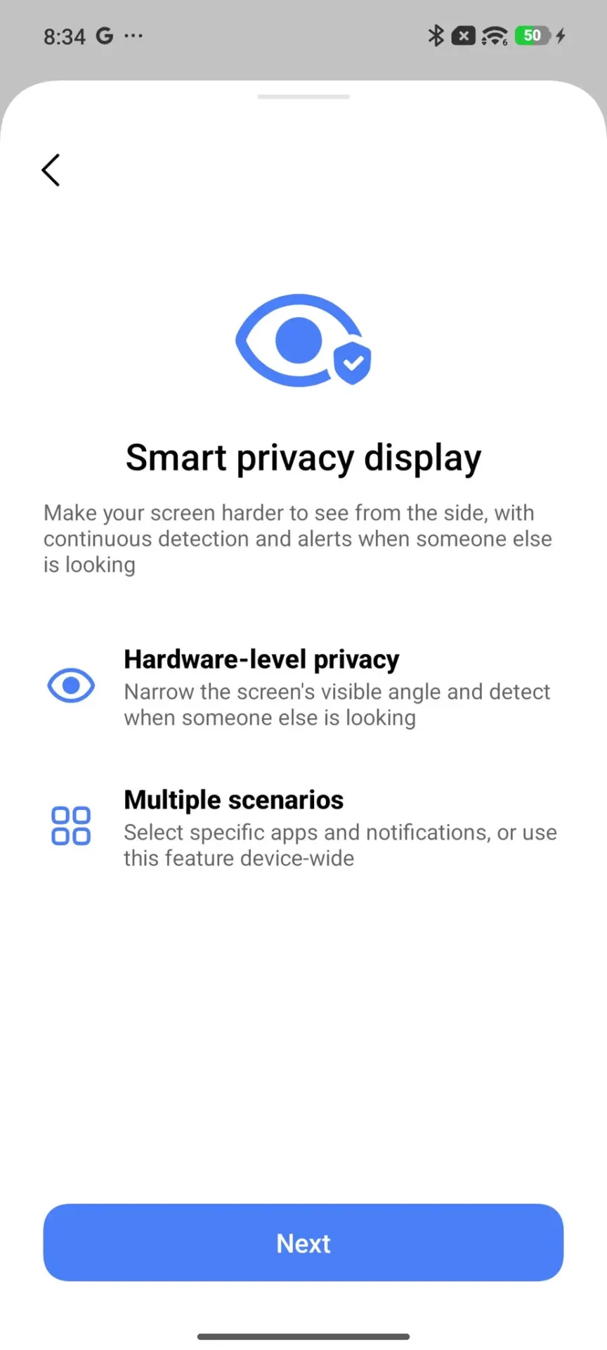New Xiaomi Smart Privacy Display warns you when someone looks at your screen 8 smart privacy display on xiaomi device warns if someone spies on screen 3