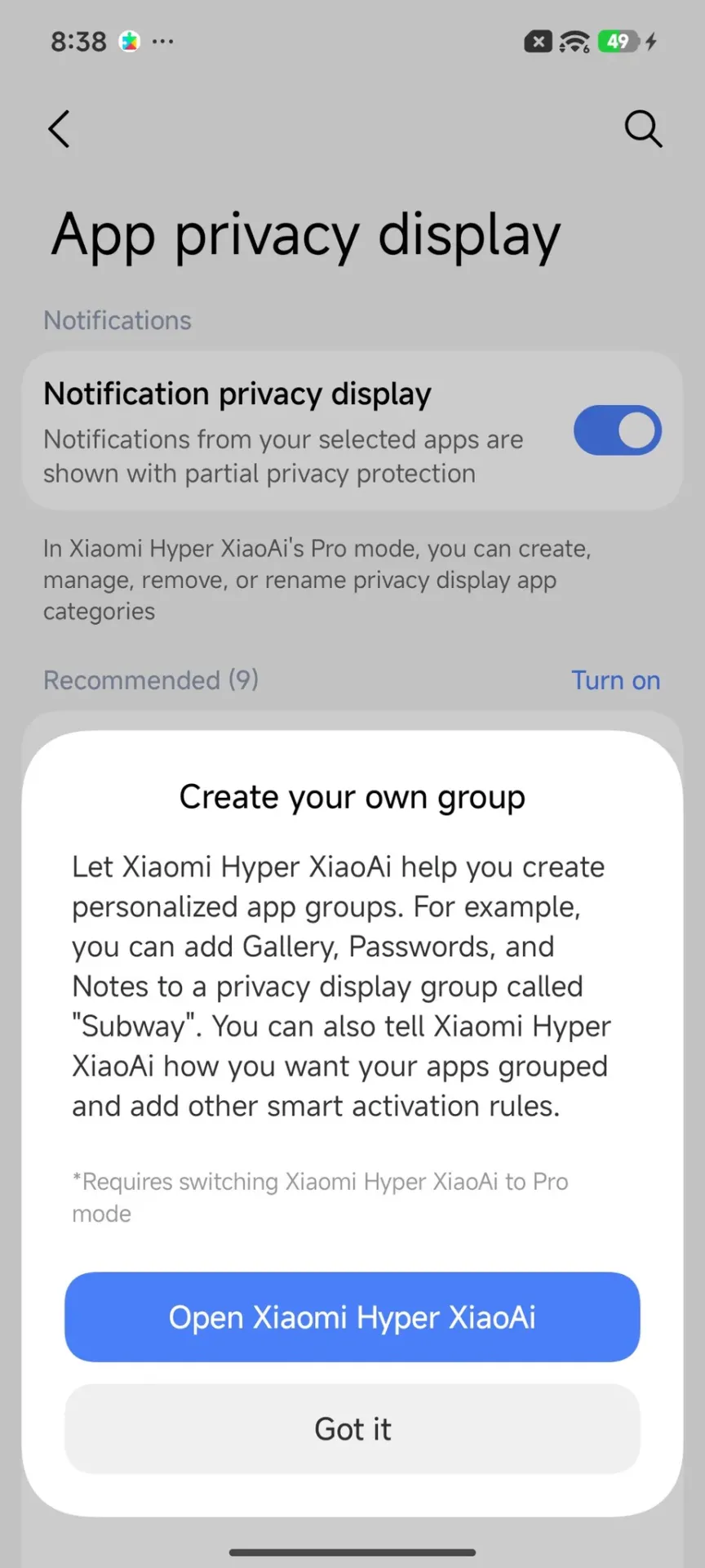 New Xiaomi Smart Privacy Display warns you when someone looks at your screen 6 smart privacy display on xiaomi device warns if someone spies on screen 5