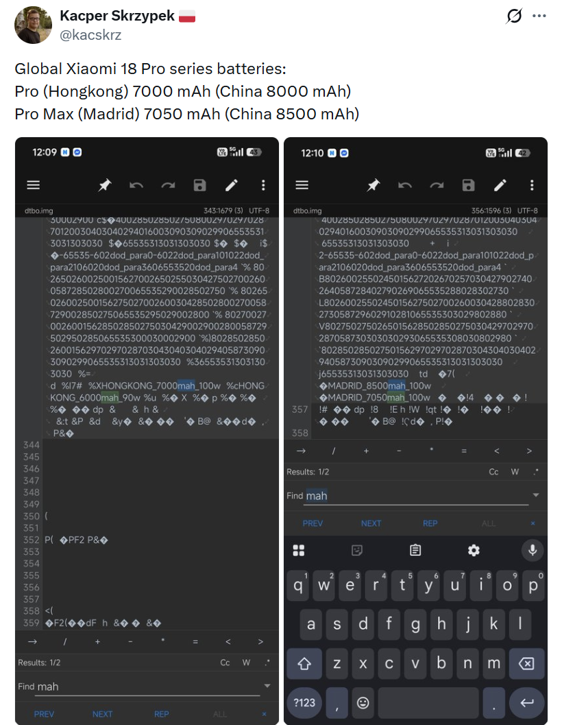 Xiaomi 18 Pro Global owners get smaller batteries and charging speed 2 Ekran goruntusu 2026 09 23 135928