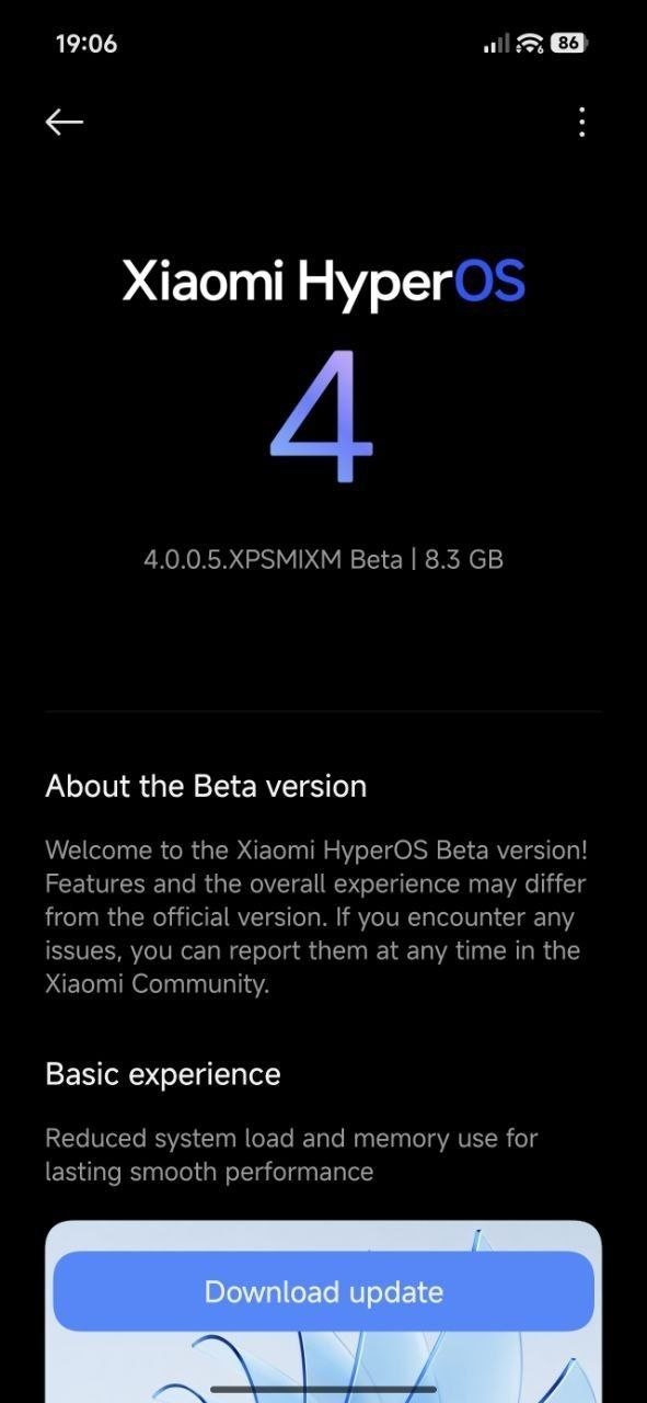 Xiaomi rolls out second batch of Global HyperOS 4 update 2 HyperOS 4 Global Beta 1