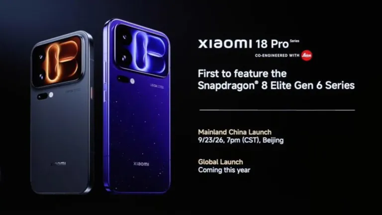 Xiaomi 18 Pro is first Snapdragon 8 Elite Gen 6 Phone with global launch confirmed