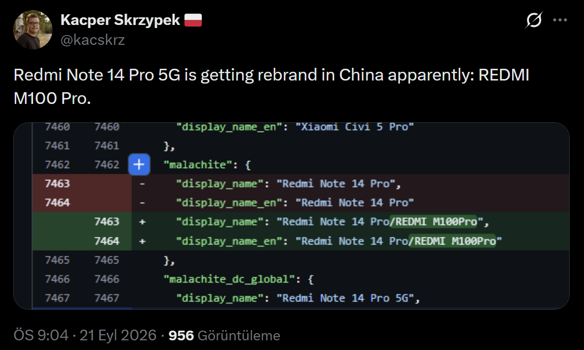 REDMI Note 14 Pro 5G to launch as REDMI M100 Pro 5G in China 2 redmi m100 pro