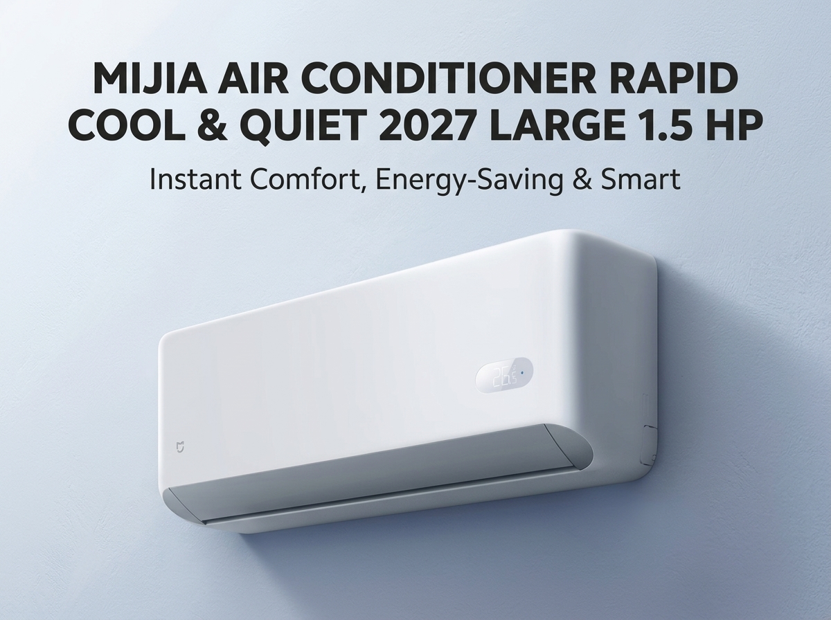 Xiaomi Launches Mijia Sukuai 2027 AC with 1.5 HP and Smart Home Integration 2 Mijia Sukuai 2027 AC 1