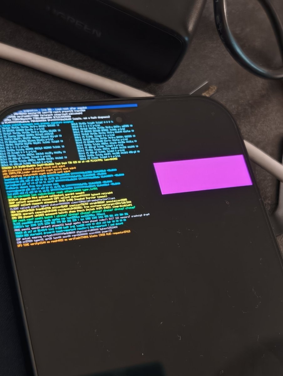iOS 17 successfully ported to REDMI K90 Pro Max 2 REDMI K90 Pro Max ios 2