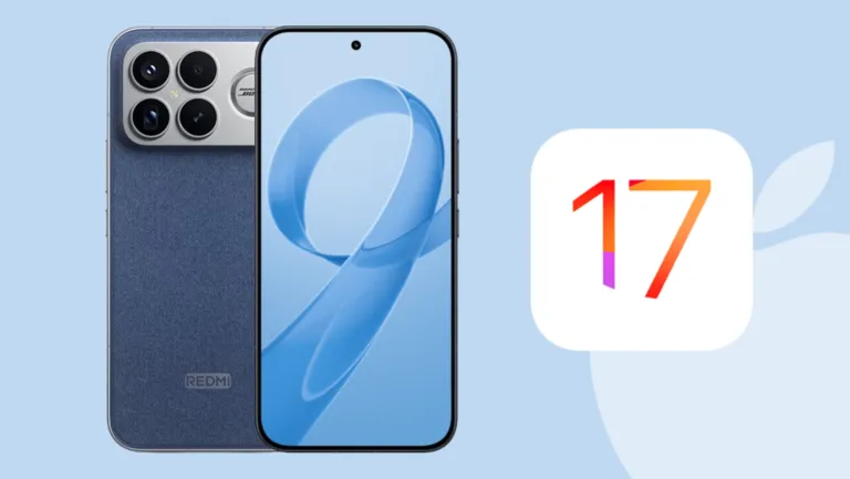 iOS 17 successfully ported to REDMI K90 Pro Max