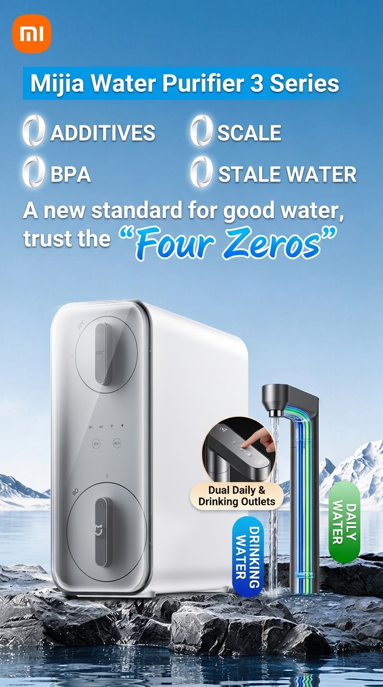 Xiaomi Mijia Water Purifier 3 1200G launches for about $210 2 water purifier 3c 2